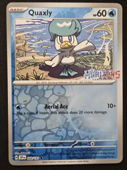 Quaxly 050/191 Surging Sparks Horizons Stamped Promo Reverse Holo Pokemon TCG NM - Image 1
