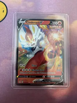 POKEMON - CINDERACE V - FUSION STRIKE - NM - 043/264 - Image 1