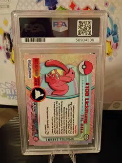 2000 Topps Pokemon TV Animation Series 2 #108 Lickitung PSA 9 Mint - Pop 7 - Image 2