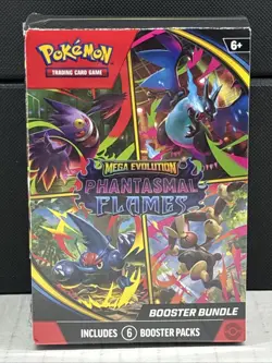 Mega Evolution Phantasmal Flames Booster Bundle Factory Sealed NEW Pokemon ?? - Image 1