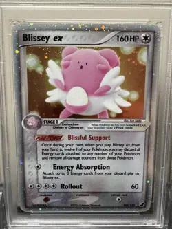 2005 Pokemon EX Unseen Forces Blissey EX #101 Holo - PSA 7 NM - Image 5
