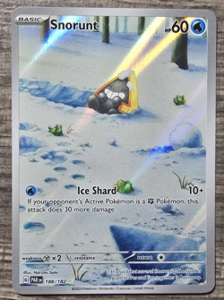 Snorunt 188/182 IR Full Art Holo Paradox Rift Pokemon TCG PAR ENGLISH MINT - Image 1