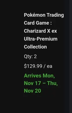 Pokemon TCG - Mega Charizard X EX Ultra Premium Collection Box in hand 11/15 - Image 3
