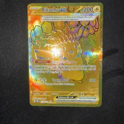 Pokemon Tcg - 179/131 Pikachu Ex - Prismatic Evolutions - Hyper Rare - Image 1