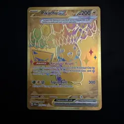 Pokemon Tcg - 179/131 Pikachu Ex - Prismatic Evolutions - Hyper Rare - Image 2