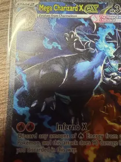 Pokemon Mega Charizard EX 125/094 Phantasmal Flames ENGLISH IN HAND READY TOSHIP - Image 2