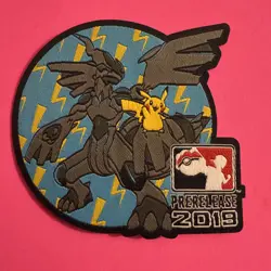 Pokemon 2019 Prerelease Charizard Reshiram Patch & Pikachu Zekrom Patch - Image 2