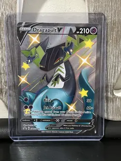 Pokemon TCG - Dragapult V SWSH096 - Shiny Full Art Promo - Shining Fates - Image 1
