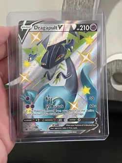 Pokemon TCG - Dragapult V SWSH096 - Shiny Full Art Promo - Shining Fates - Image 2