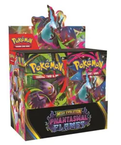Pokemon TCG: Mega Evolution Booster Box Phantasmal Flames Sealed USA - Image 1