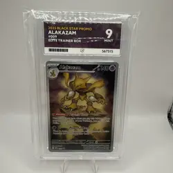 Alakazam 009 - Ace 9 - Black Star Promo - Mega Evolutions - Pokemon TCG - Image 1