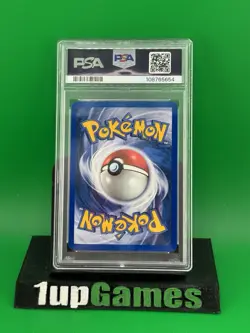 2000 POKEMON ROCKET 1ST EDITION #17 RAINBOW ENERGY-HOLO PSA 8 - Image 2