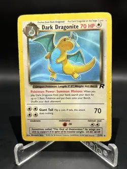 Dark Dragonite - 22/82 Team Rocket - Pokemon TCG - 2000 - Image 1