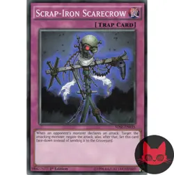 Yugioh Scrap-Iron Scarecrow SDSE-EN035 Common 1st Edition NM - Image 1
