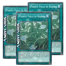 3x PIANTE FOLLI DI RABBIA • (Raging Mad Plants) • Comune • BP03 IT165 • YUGIOH! - Image 1
