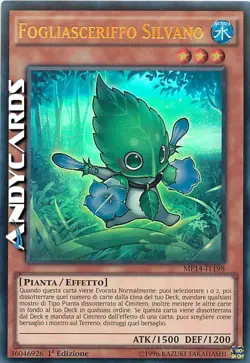 FOGLIASCERIFFO SILVANO • (Sylvan Marshalleaf) • Ultra R • MP14 IT198 • YUGIOH! - Image 1