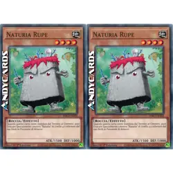 2x NATURIA RUPE • (Naturia Cliff) • Comune • HAC1 IT103 • 1Ed • Yugioh ANDYCARDS - Image 1