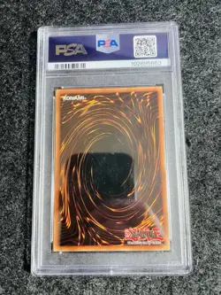 Wavy Yu-Gi-Oh! Right Leg of the Forbidden One LOB-120 PSA 8 - Image 2