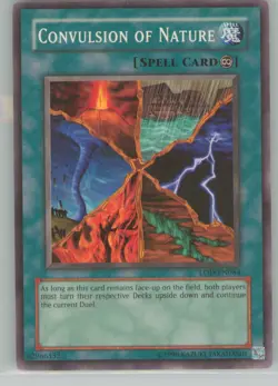 Yu-Gi-Oh LOD Convulsion of Nature #LOD-EN084 Common NM or Better Old School - Image 1