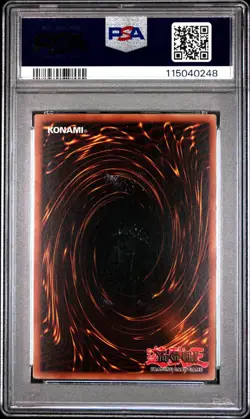 2002 Yu-Gi-Oh! Left Leg Of The Forbidden One LOB Unlimited Ultra Rare PSA 8 - Image 2
