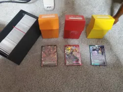 Set of 3 Decks for Digimon TCG WarGreymon, Adventure, Gargomon, and Card Box - Image 1