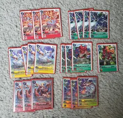 Set of 3 Decks for Digimon TCG WarGreymon, Adventure, Gargomon, and Card Box - Image 5