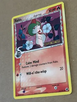 Pokemon TCG Ralts Delta Species 61/101 Common Card Dragon Frontiers Reverse Holo - Image 3