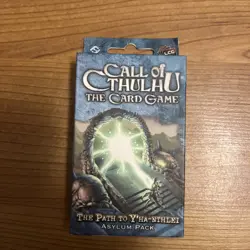 Call Of Cthulhu Card Game LCG The Path To Y’Ha-Nathalie Asylum Pack New Sealed - Image 1