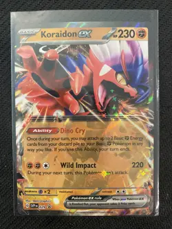 NM Pokemon Koraidon EX SVP029 Black Star Promo Card - Image 1