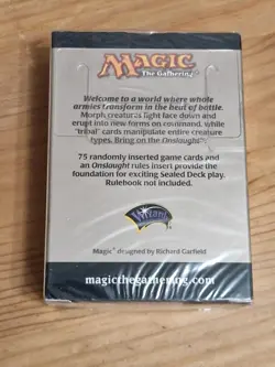 Magic the Gathering MTG - Onslaught (2002) Tournament Pack (75 Cards) Sealed x1 - Image 2