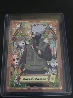 Kakashi Matake Naruto Kayou Card Game NRSA01-SP-004L5 RARE! - Image 1