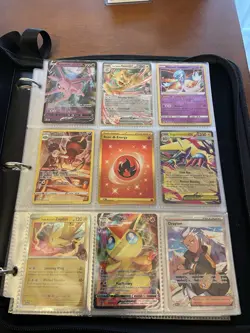 Pokemon Binder Collection Lot (108 Cards) Secret Rare, SIR, Vmax, Ex Never Used - Image 3