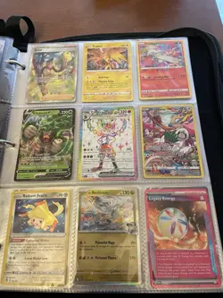 Pokemon Binder Collection Lot (108 Cards) Secret Rare, SIR, Vmax, Ex Never Used - Image 4