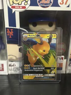 Pokemon TCG Hidden Fates - Raichu GX #20/68 - Full Art Ultra Rare Holo Card - Image 1