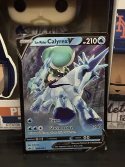 Pokemon TCG Chilling Reign - Ice Rider Calyrex #045/198 - Ultra Rare Card - Image 1