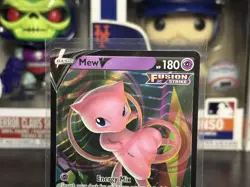 Pokemon TCG Fusion Strike - Mew V #113/264 - Ultra Rare Holo Card - Image 2