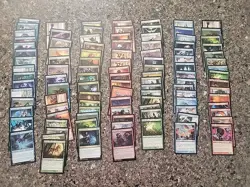 Magic the Gathering Uncommon Lot - 100+ cards, great condition - Image 1