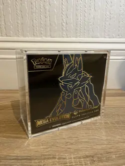Pokemon Center ETB Mega Evolution Lucario TCG Pokemon Center Trainer Box- Sealed - Image 1