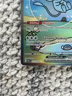 Pokemon TCG Bubble Mew ex 232/091 SV Paldean Fates SIR/SAR NM - Image 5
