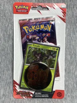 Pokemon Destined Rivals Single Pack Blister Zarude Sealed - Image 1