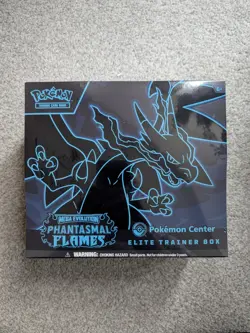 Pokemon TCG: Phantasmal Flames Pokemon Center ETB - Factory Sealed Box - Image 1