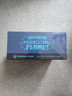 Pokemon TCG: Phantasmal Flames Pokemon Center ETB - Factory Sealed Box - Image 2