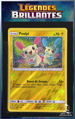 Carte Pokemon Posipi 33/73 Reverse SL3.5 Legendes Brillantes FR - Image 1
