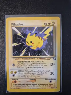 Pokemon Karte TCG Pikachu 70/111 Neo Genesis Non Holo common 2001 Englisch - Image 1