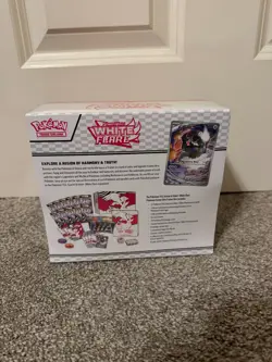Pokemon Center TCG White Flare Elite Trainer Box ETB Factory Sealed - Image 2