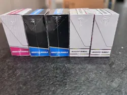 Lot of 5 Pokemon TCG Booster Bundles Factory Sealed 151, Black bolt, White flare - Image 5
