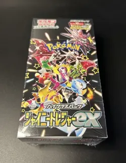 Pokemon TCG Shiny Treasure Scarlet & Violet EX Japanese BBox 2023 Factory Sealed - Image 2
