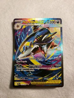 Pokemon Phantasmal Flames Mega Sharpedo Ex SIR Special Illustration Rare 127/094 - Image 1