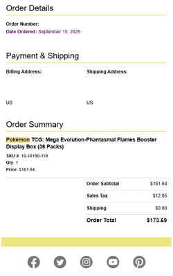 Pokemon Phantasmal Flames Booster Box New Sealed Presale 11/14 - Image 2
