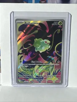 2025 Pokemon Mega Evolutions Bulbasaur 133/132 Illustration Rare - Image 1